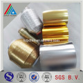 10 ~ 50mic Aluminium Golden PET Film